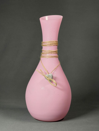 Ваза Кантри Сердце-розовый *Свобода*